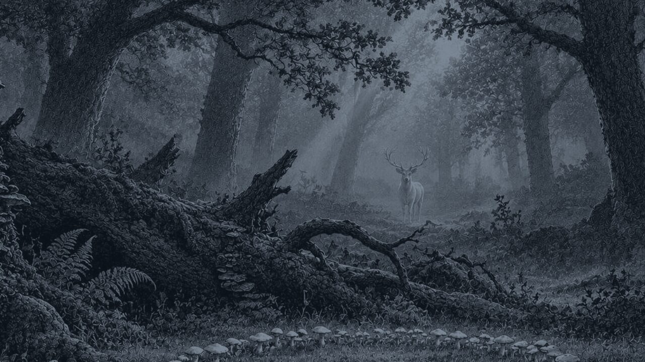 Día de mudanza — El bosque de los cuentos, ilustración de la colección Clásicos