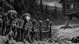 Dubrovsky — Zares, brujas y osos, ilustración de la colección Clásicos