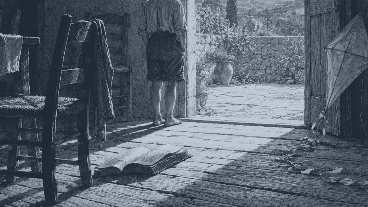 El abecedario — Antes de saber, ilustración de la colección Clásicos