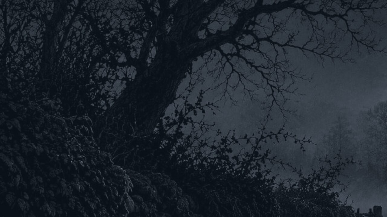 El almohadón de plumas — Noche cerrada, ilustración de la colección Clásicos