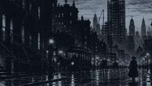 El amigo de Telémaco — La ciudad grande, ilustración de la colección Clásicos