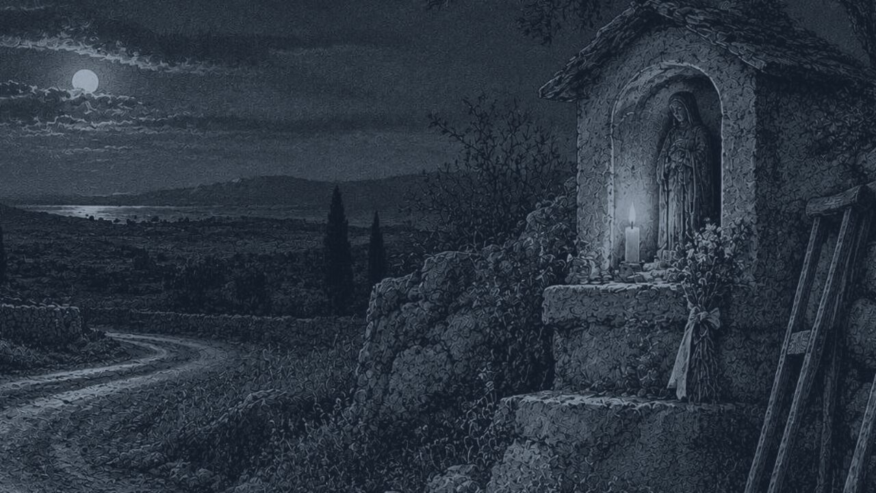 El ángel — Vidas ejemplares, ilustración de la colección Clásicos