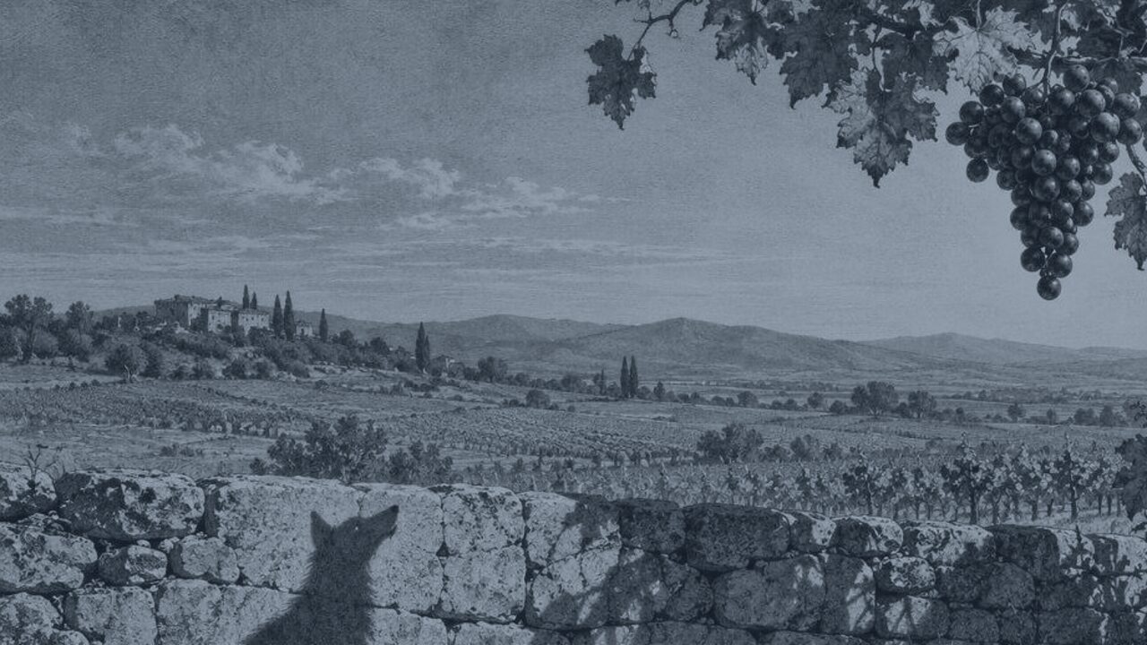 El cerdo y los carneros — La zorra y las uvas, ilustración de la colección Clásicos