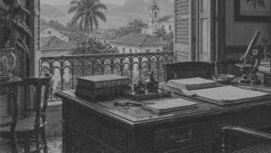 El diplomático — El alienista, ilustración de la colección Clásicos