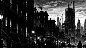 El don Juan — La ciudad grande, ilustración de la colección Clásicos