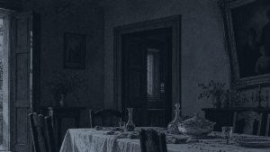 El espejo del cofre — Sangre común, ilustración de la colección Clásicos