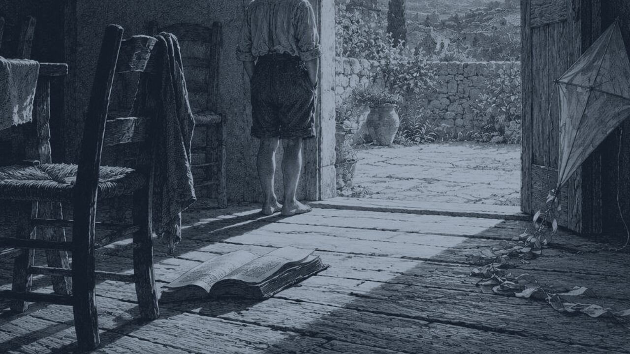 El gigante egoísta — Antes de saber, ilustración de la colección Clásicos