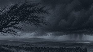 El hombre de nieve — Intemperie, ilustración de la colección Clásicos