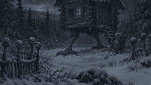 El infortunio — Zares, brujas y osos, ilustración de la colección Clásicos
