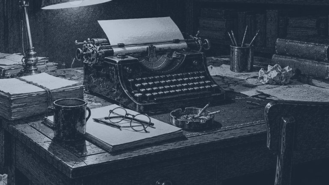 El libro mudo — El taller, ilustración de la colección Clásicos