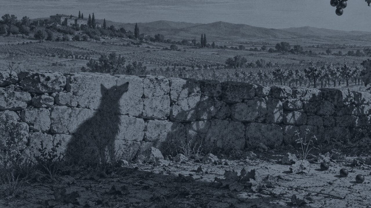 El lobo, la nana y el niño — La zorra y las uvas, ilustración de la colección Clásicos