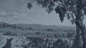 El lobo y el cordero en el arroyo — La zorra y las uvas, ilustración de la colección Clásicos