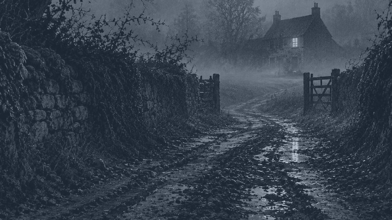 El monte de las ánimas — Noche cerrada, ilustración de la colección Clásicos