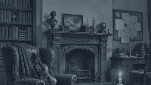 El oficinista del corredor de bolsa — La lupa y el violín, ilustración de la colección Clásicos