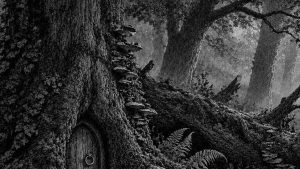 El orco — El bosque de los cuentos, ilustración de la colección Clásicos