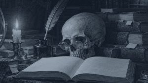 El orden de las páginas — La risa de los filósofos, ilustración de la colección Clásicos