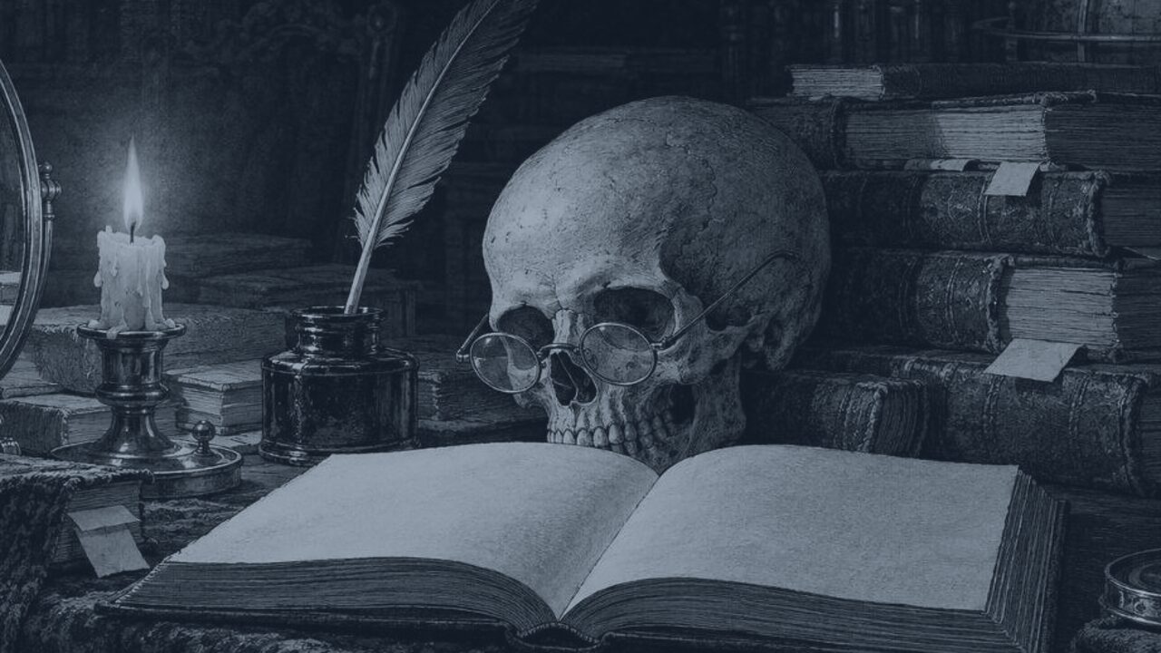 El orden de las páginas — La risa de los filósofos, ilustración de la colección Clásicos