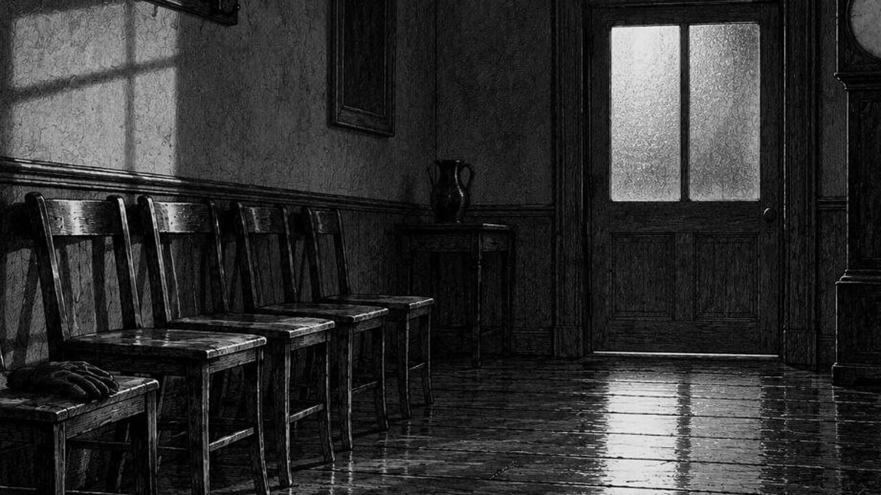 El otro hijo — Sala de espera, ilustración de la colección Clásicos