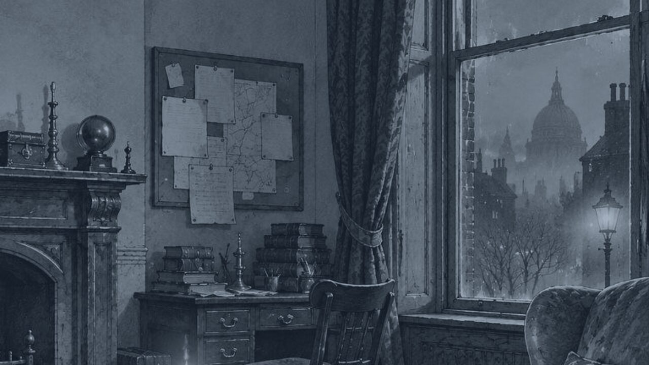 El paciente interno — La lupa y el violín, ilustración de la colección Clásicos