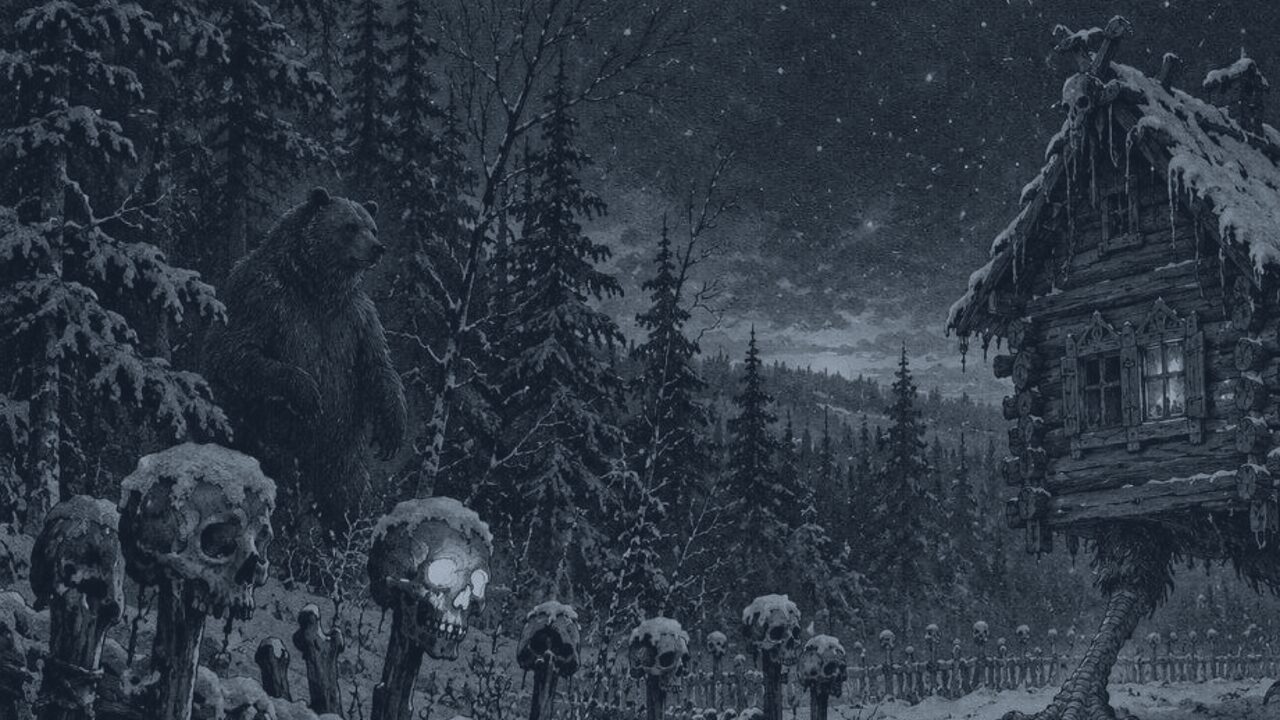 El príncipe Danilo — Zares, brujas y osos, ilustración de la colección Clásicos