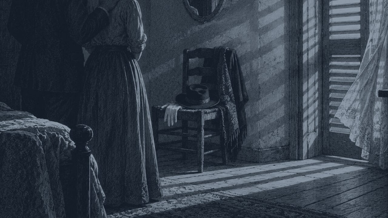 El romance de un ocupado bolsista — Cuerpo a cuerpo, ilustración de la colección Clásicos