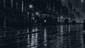 El triángulo social — La ciudad grande, ilustración de la colección Clásicos