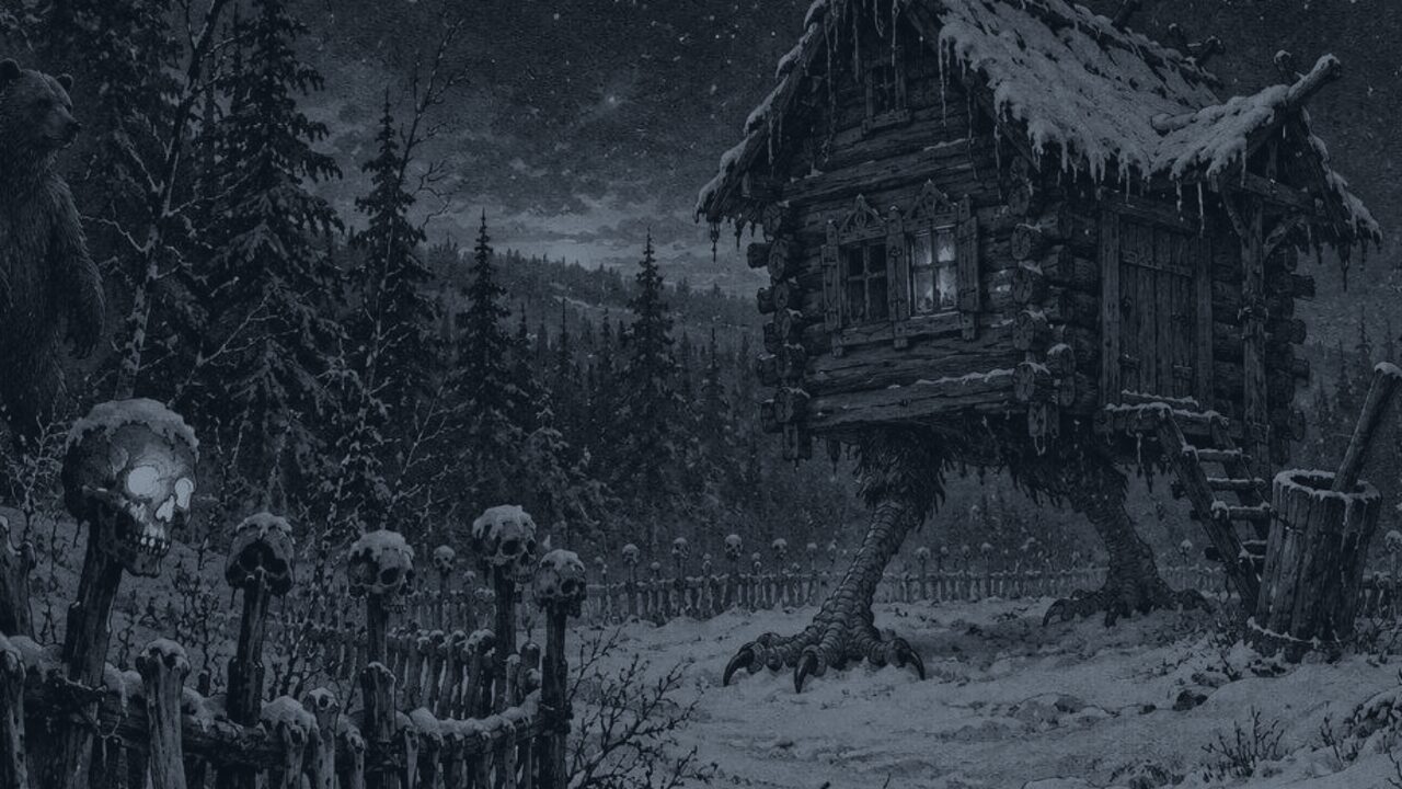 El zarevich Iván y el lobo gris — Zares, brujas y osos, ilustración de la colección Clásicos