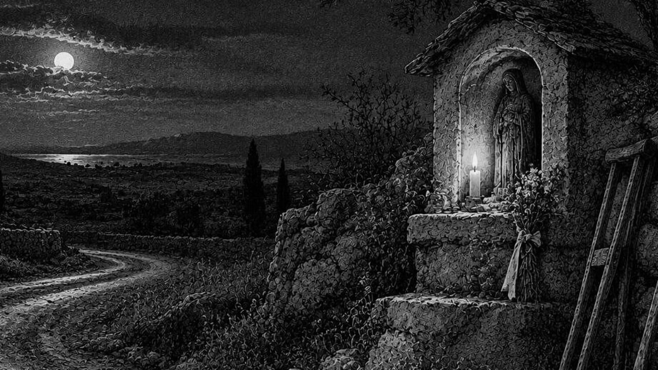Empédocles: Supuesto dios — Vidas ejemplares, ilustración de la colección Clásicos