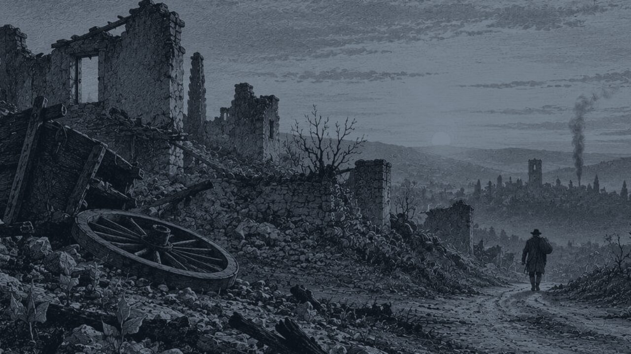 En el bosque — Después, ilustración de la colección Clásicos