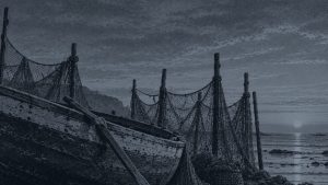Golpe doble — Tierra y mar, ilustración de la colección Clásicos