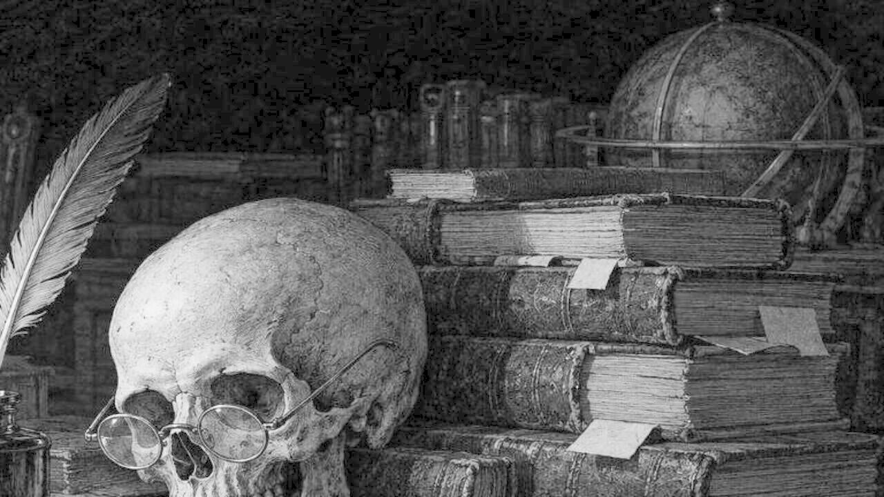 Historia de Rabotity — La risa de los filósofos, ilustración de la colección Clásicos