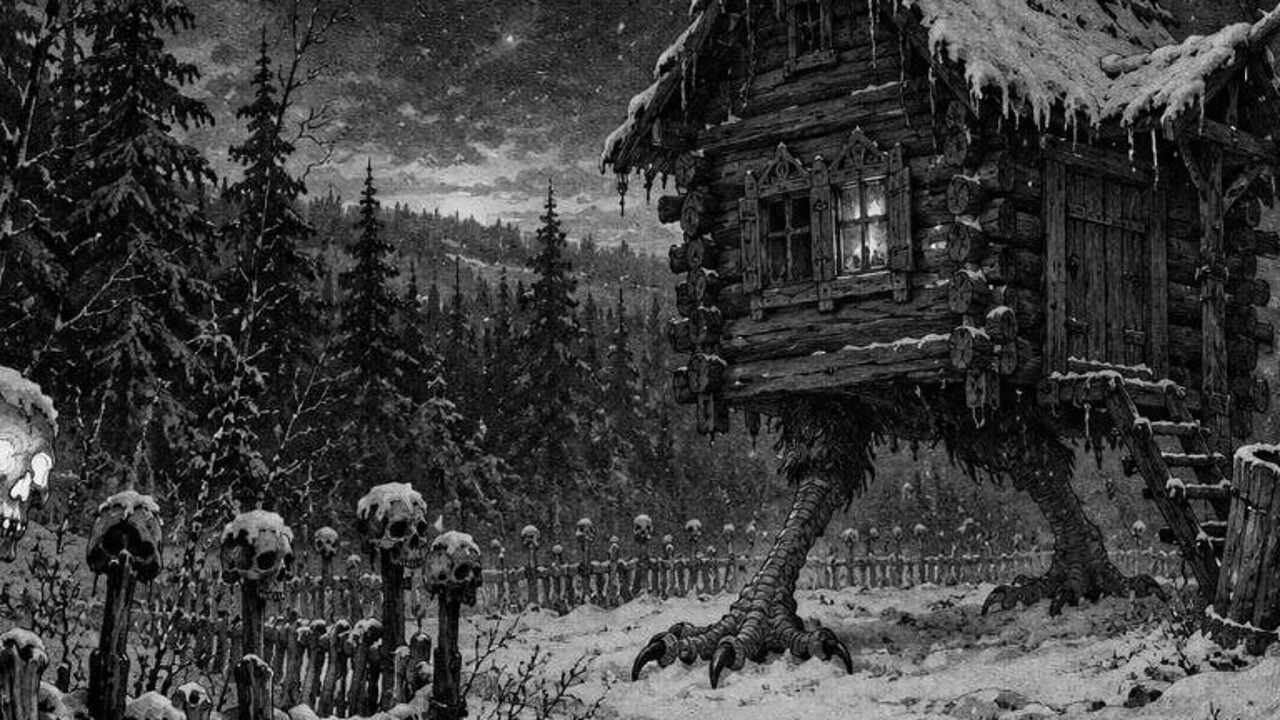 Kasián de Krasívaia Mech — Zares, brujas y osos, ilustración de la colección Clásicos