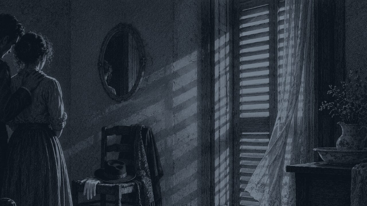 La falsa vieja — Cuerpo a cuerpo, ilustración de la colección Clásicos