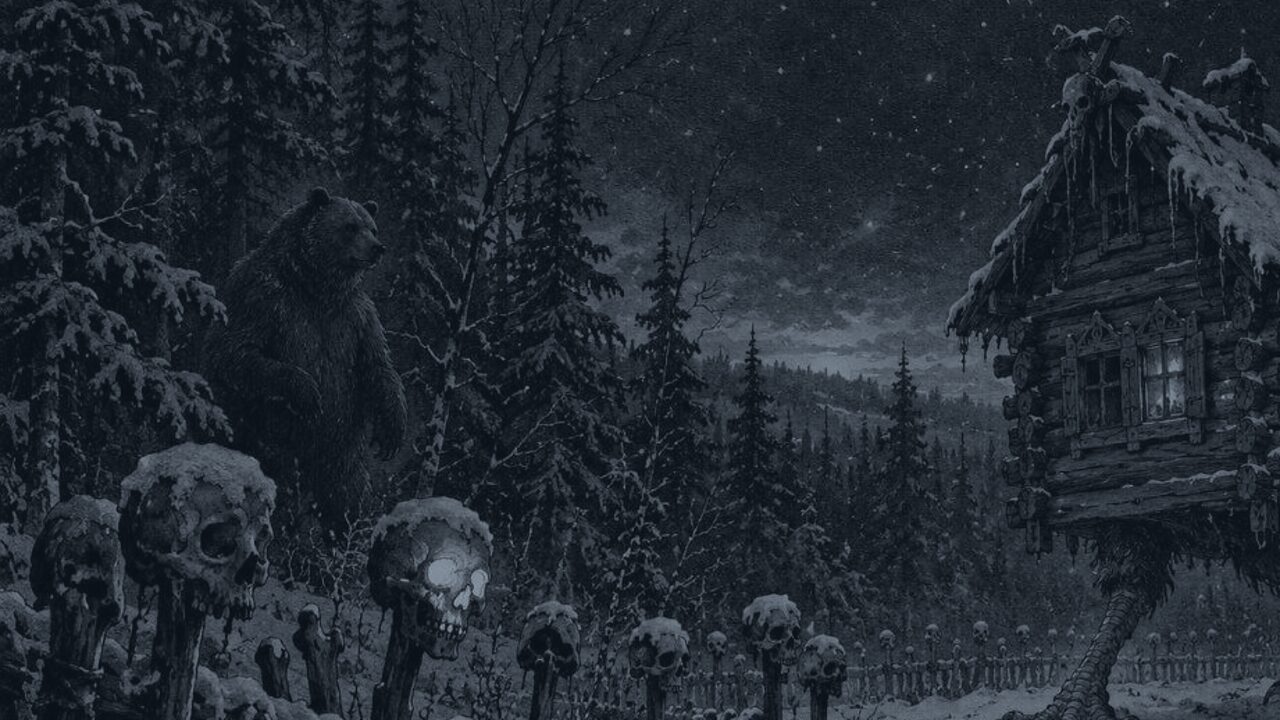 La invernada de los animales — Zares, brujas y osos, ilustración de la colección Clásicos