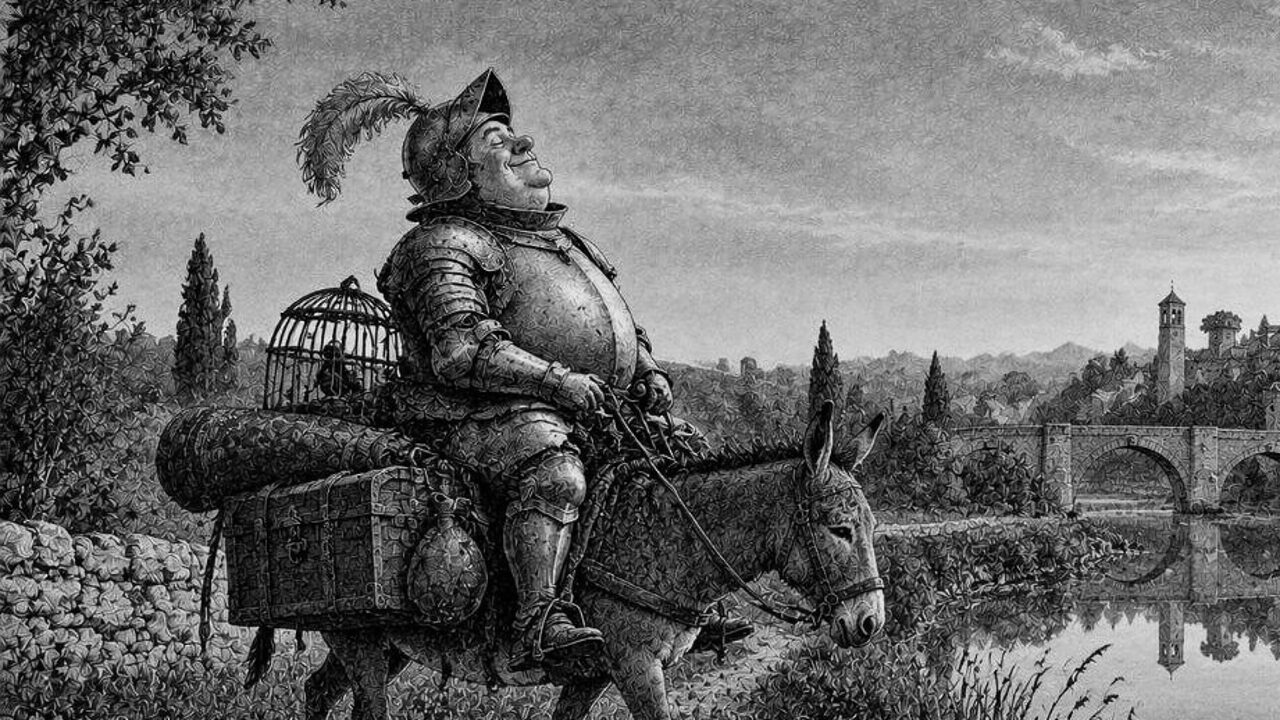 La manera de Yarkanda — El mundo al revés, ilustración de la colección Clásicos