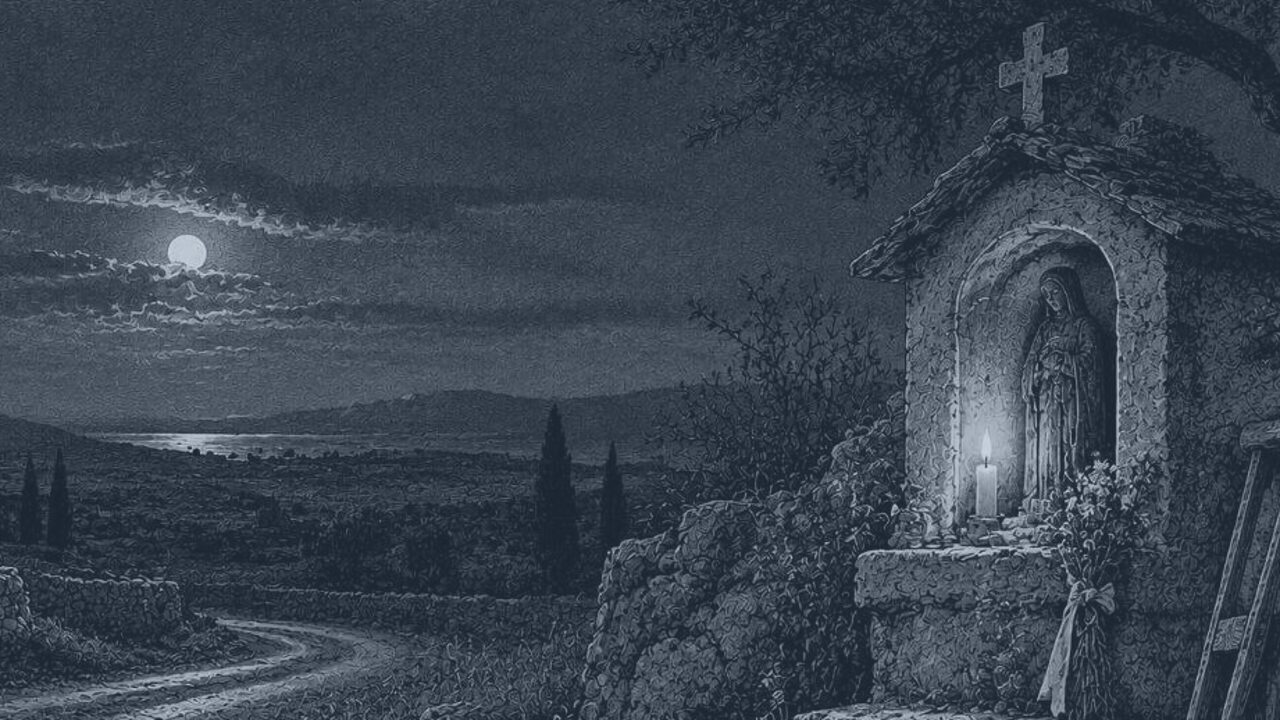La Nochebuena del poeta — Vidas ejemplares, ilustración de la colección Clásicos