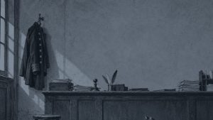 La obra de arte — Cuentos de dos kopecks, ilustración de la colección Clásicos