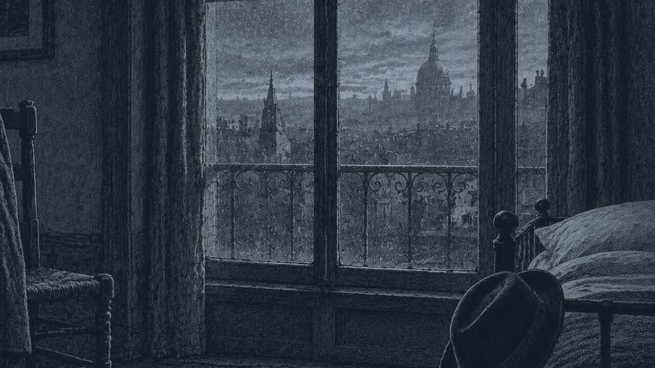 La tempestad de nieve — Lejos de casa, ilustración de la colección Clásicos