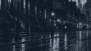 La voz de la ciudad — La ciudad grande, ilustración de la colección Clásicos