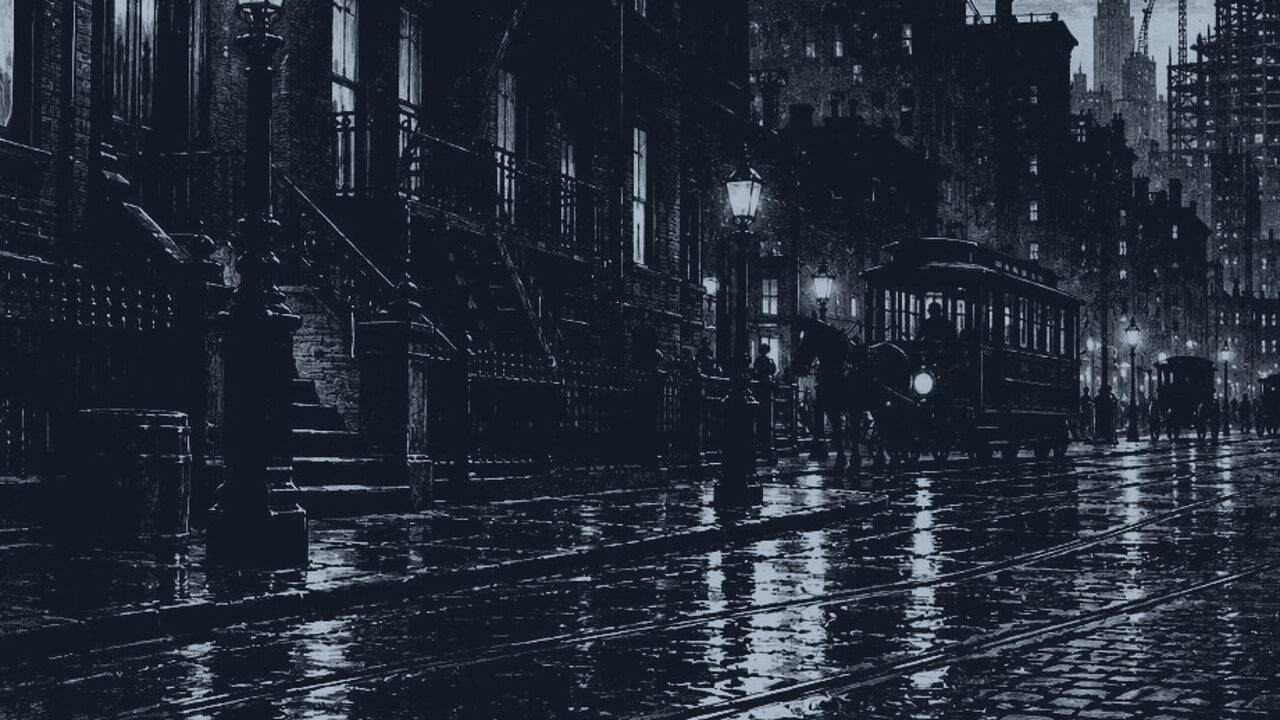La voz de la ciudad — La ciudad grande, ilustración de la colección Clásicos