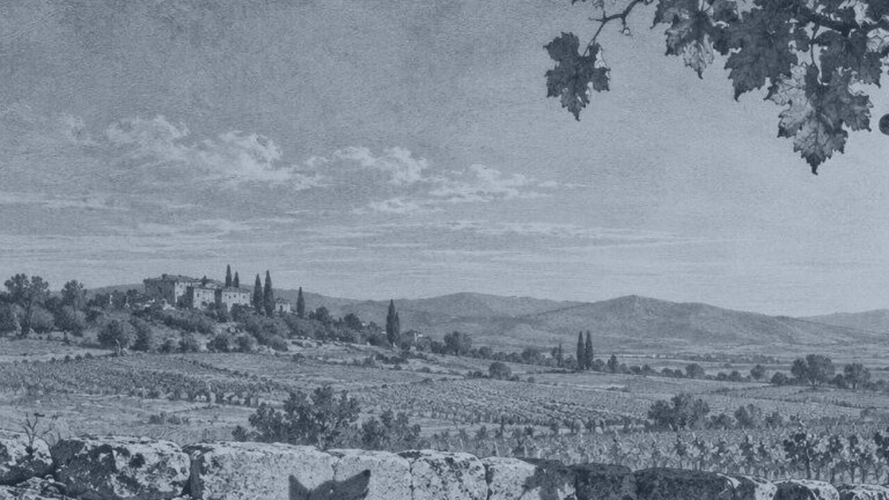 La zorra y el cuervo hambriento — La zorra y las uvas, ilustración de la colección Clásicos