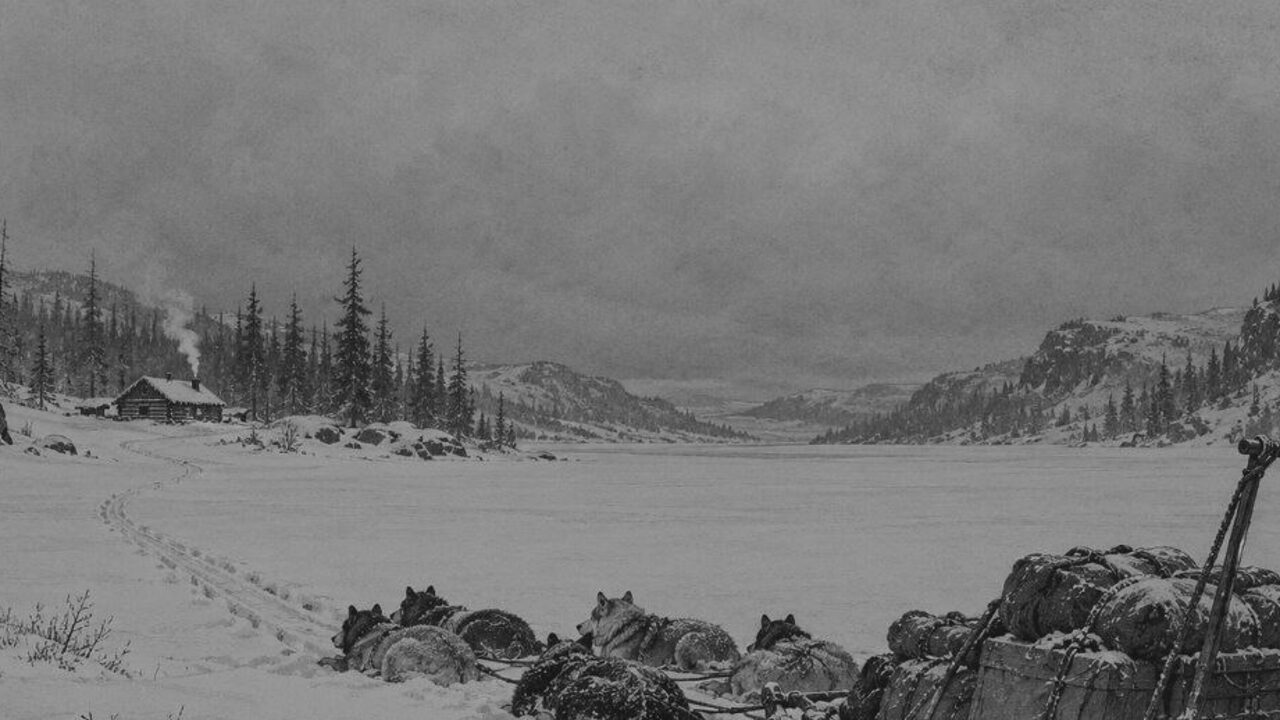 Las mil docenas — El silencio blanco, ilustración de la colección Clásicos