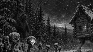 Lebedián — Zares, brujas y osos, ilustración de la colección Clásicos