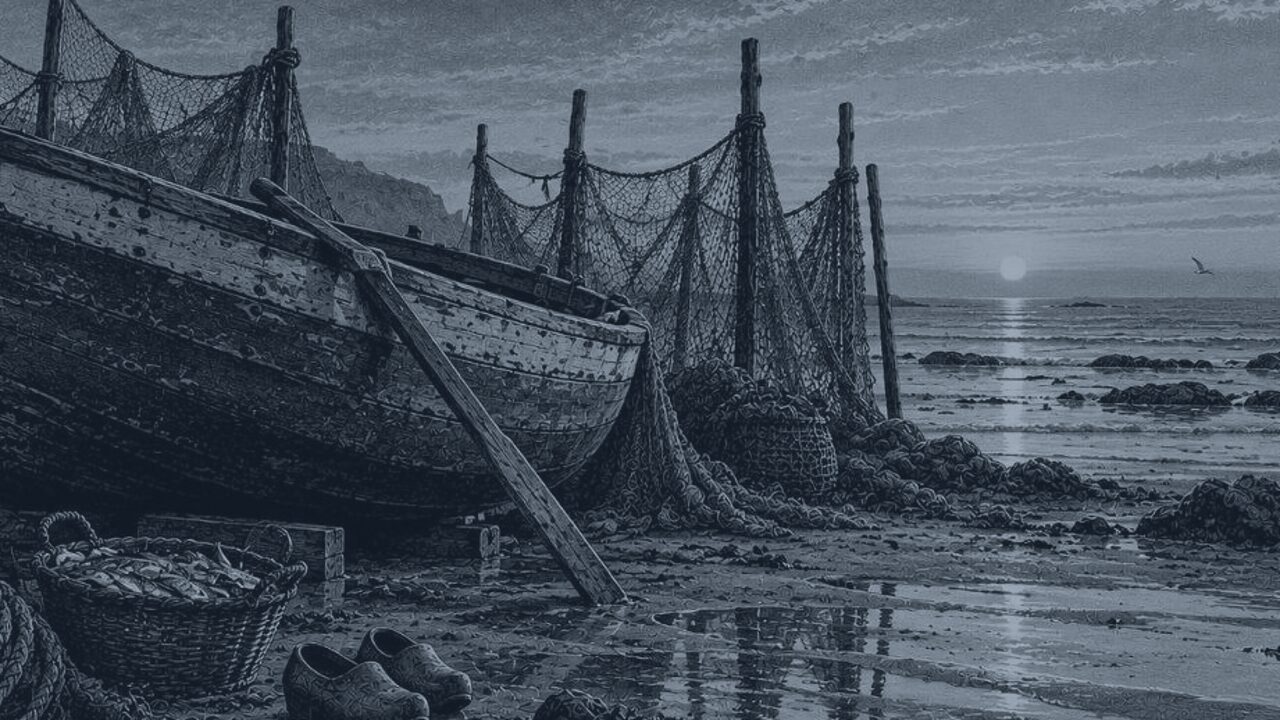 Lobos de mar — Tierra y mar, ilustración de la colección Clásicos
