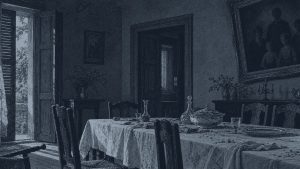 Los gemelos con una sola cabeza — Sangre común, ilustración de la colección Clásicos