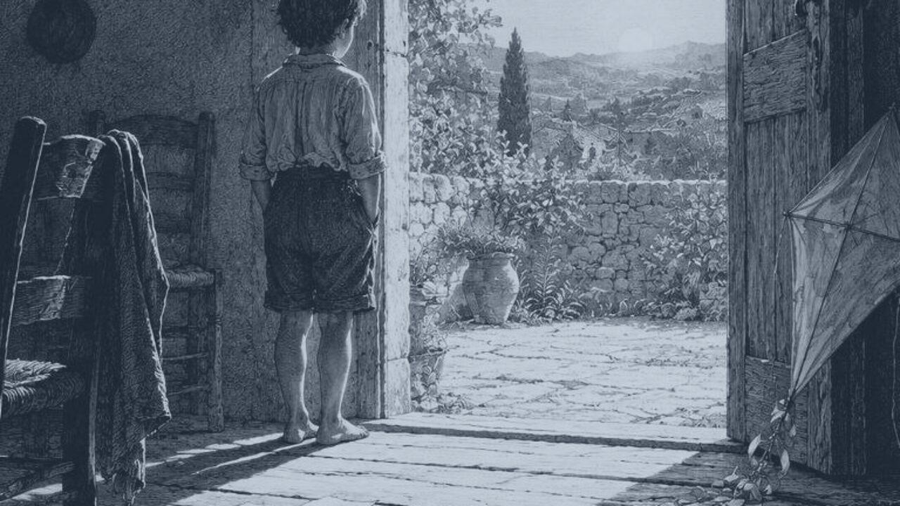 Mariposa — Antes de saber, ilustración de la colección Clásicos