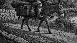 Mi padre, capitán de bomberos — El mundo al revés, ilustración de la colección Clásicos