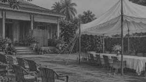 Susannah — Fiesta en el jardín, ilustración de la colección Clásicos
